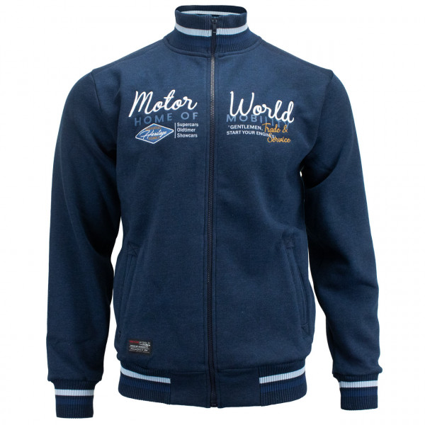 Motorworld Sweat Jacket Home of Mobility