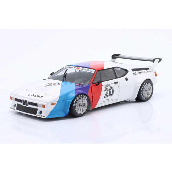 BMW M1 Procar #20 BMW M1 ProCar Serie Donington Park 1979 James Hunt 1/18