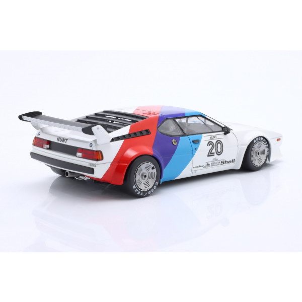 BMW M1 Procar #20 BMW M1 ProCar Serie Donington Park 1979 James Hunt 1:18