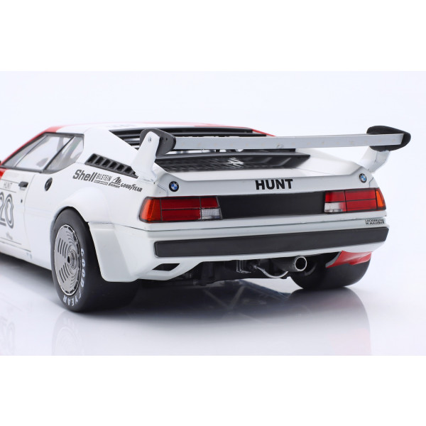 BMW M1 Procar #20 BMW M1 ProCar Serie Donington Park 1979 James Hunt 1:18