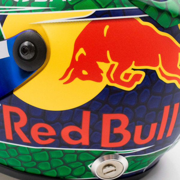 Sergio Pérez miniature helmet Formula 1 Miami GP 2024 1/4