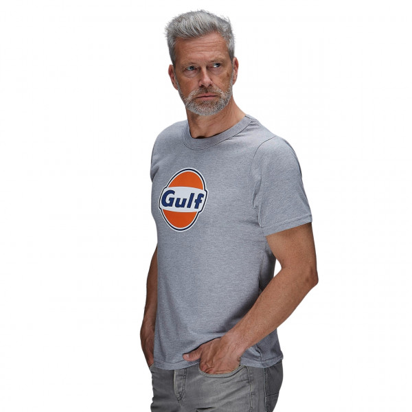 Gulf Camiseta Logo gris