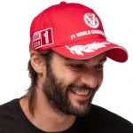 Michael Schumacher Cap World Champion 2000 Limited Edition rouge