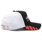 HRT Gorra Racing negro/blanco