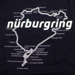 Nürburgring T-Shirt enfant Racetrack noir