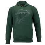 Nürburgring Sudadera con capucha Racetrack verde