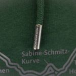 Nürburgring Hoodie Racetrack green