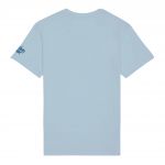 24h-Rennen Graffiti T-Shirt Graphic hellblau