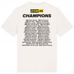 DTM T-Shirt 40 ans Champions blancs