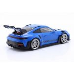 Porsche 911 (992) GT3 RS 2023 bleu / Décor argent 1/18