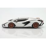 Lamborghini Sian FKP 37 année de construction 2019 blanc 1/18