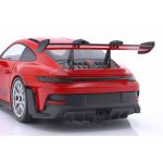 Porsche 911 (992) GT3 RS 2023 rouge / Décor argent 1/18