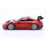 Porsche 911 (992) GT3 RS 2023 rouge / Décor argent 1/18