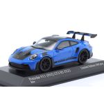 Porsche 911 (992) GT3 RS 2023 blau / Dekor schwarz 1:43